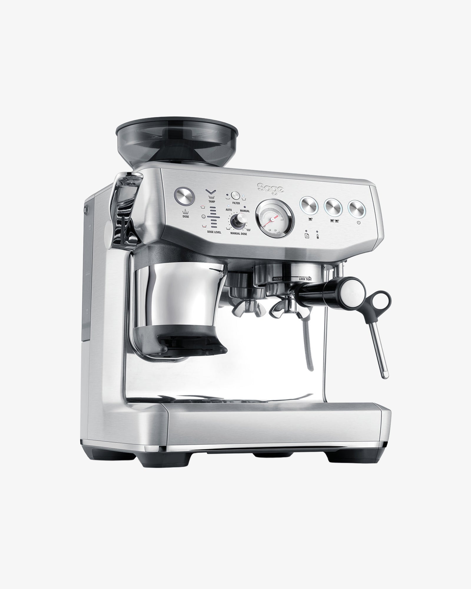 Sage Barista Express Impress Espresso Machine (Stainless Steel)