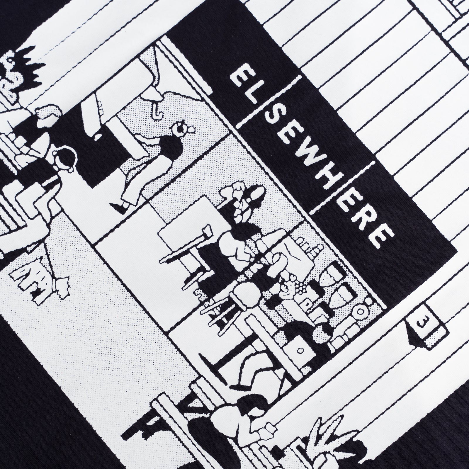 Dark Blue Graphic Tee