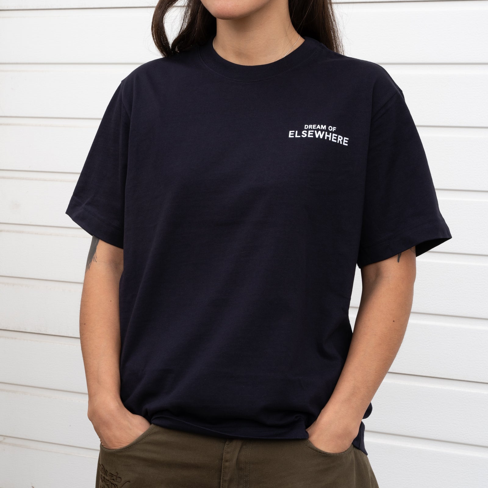 Dark Blue Graphic Tee